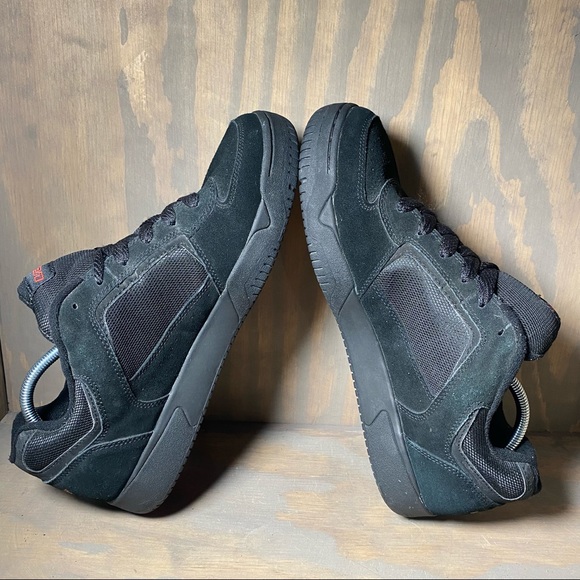 Vans Heenan Skate Shoes Black Red Men's Size 14 - Picture 5 of 9